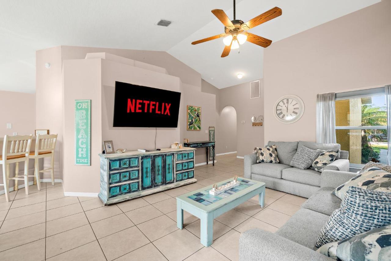 Sunset Serenity - 3Br Beach Townhome With Outdoor Patio - New Hot Tub, Steps To Ocean Fun! メルボルン エクステリア 写真